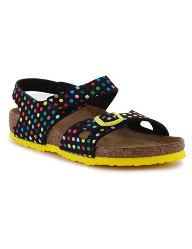 Sandały Birkenstock Colorado Rivet Logo Digital Dots Black Jr 1023611