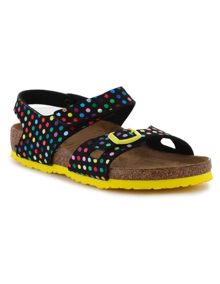 Sandały Birkenstock Colorado Rivet Logo Digital Dots Black Jr 1023611