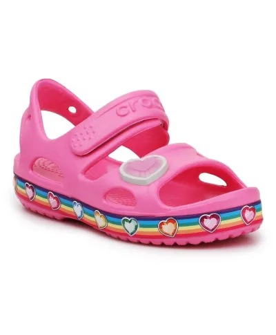 Sandały Crocs Fun Lab Rainbow Sandal Jr 206795-669