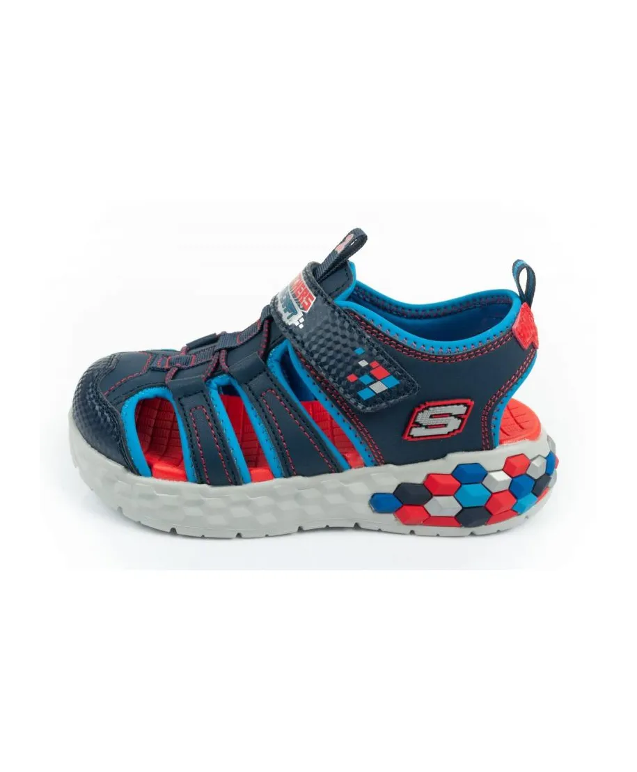 Sandały Skechers Jr 402213L NVRD