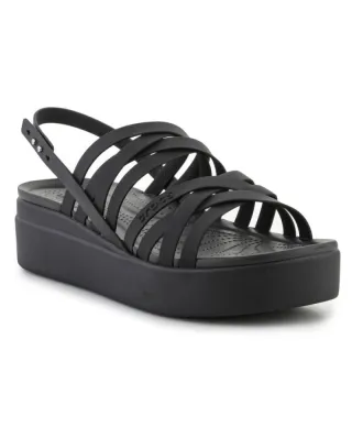 Sandalias Crocs Brooklyn Strappy Lowwdg W 206751-001