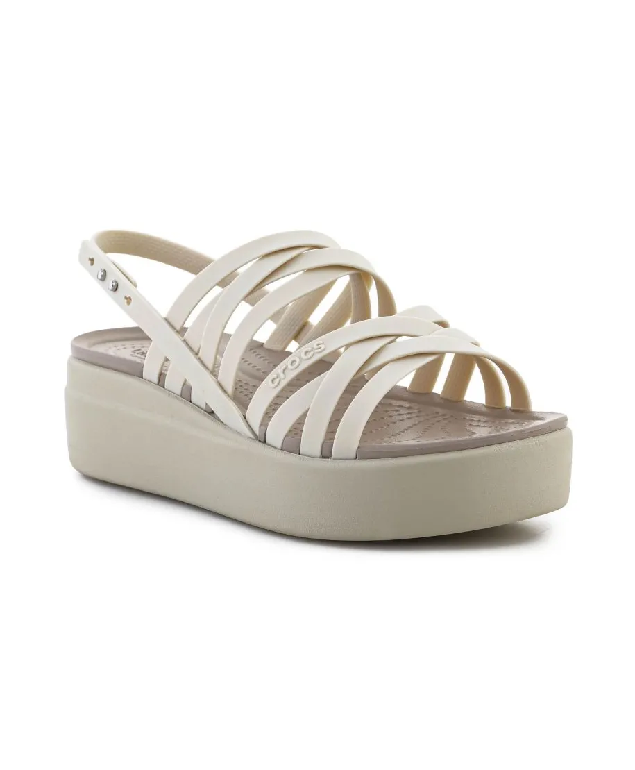 Sandały Crocs Brooklyn strappy lowwdg W 206751-2Y2