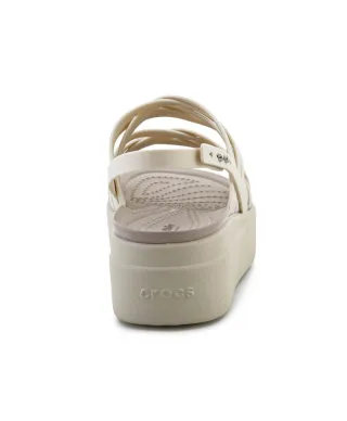 Sandały Crocs Brooklyn strappy lowwdg W 206751-2Y2