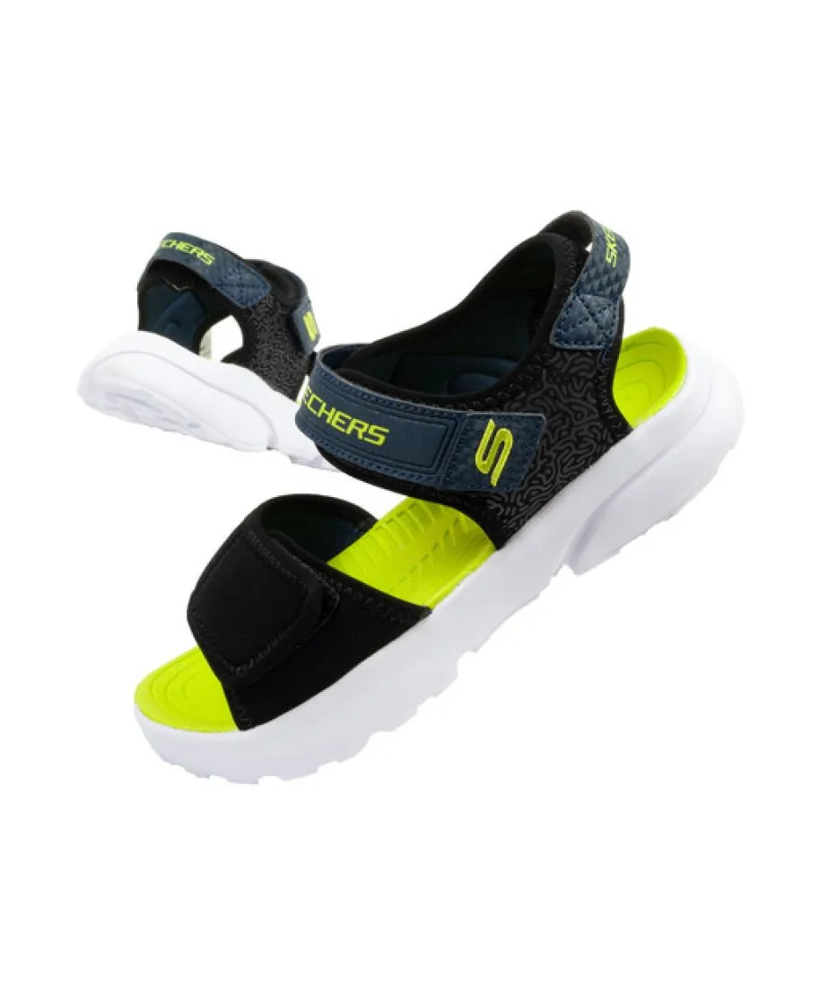 Sandały Skechers Jr 406512L BKLM