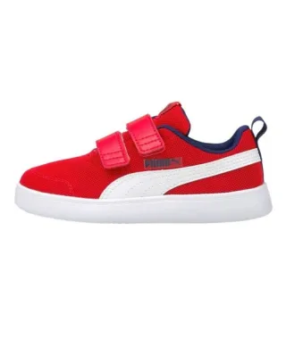 Buty Puma Courtflex v2 Mesh V Jr 371758 06