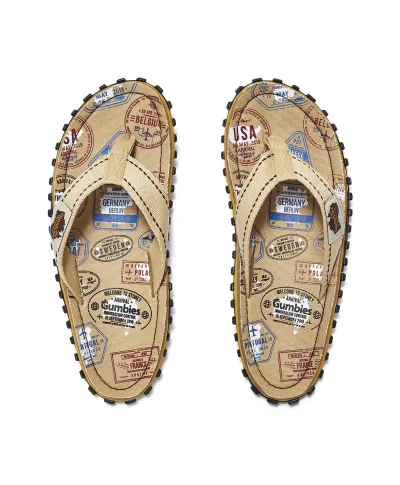 Japonki Gumbies Islander Flip-Flops Traveller M GU-FFISL132