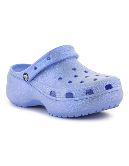 Klapki Crocs Classic Platform Glitter Clog W 207241-5Q6