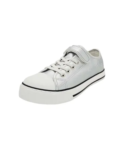 Pineapple Silver Trainers H2681