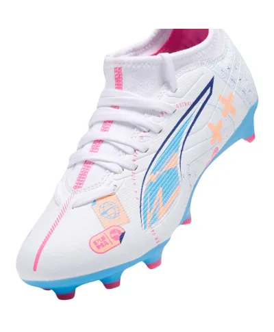 Buty piłkarskie Puma Ultra 5 Match Vol Up FG AG Jr 108065