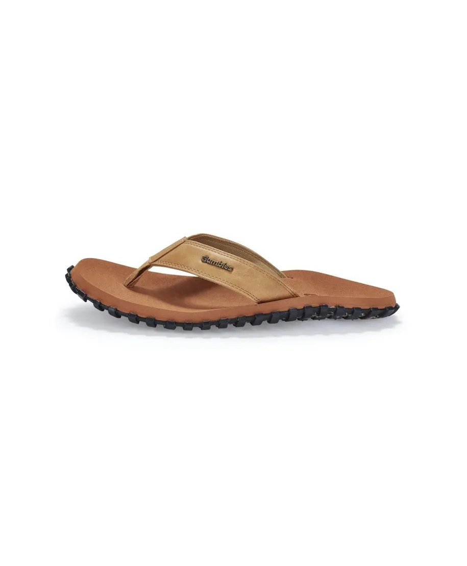 Japonki Gumbies Vegovert Flip-Flops Unisex Tan M GU-FFVEG128