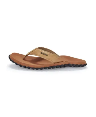 Japonki Gumbies Vegovert Flip-Flops Unisex Tan M GU-FFVEG128