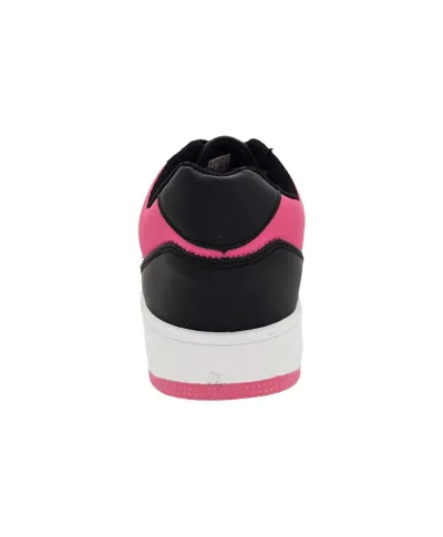 Shone Black Pink White Sneakers