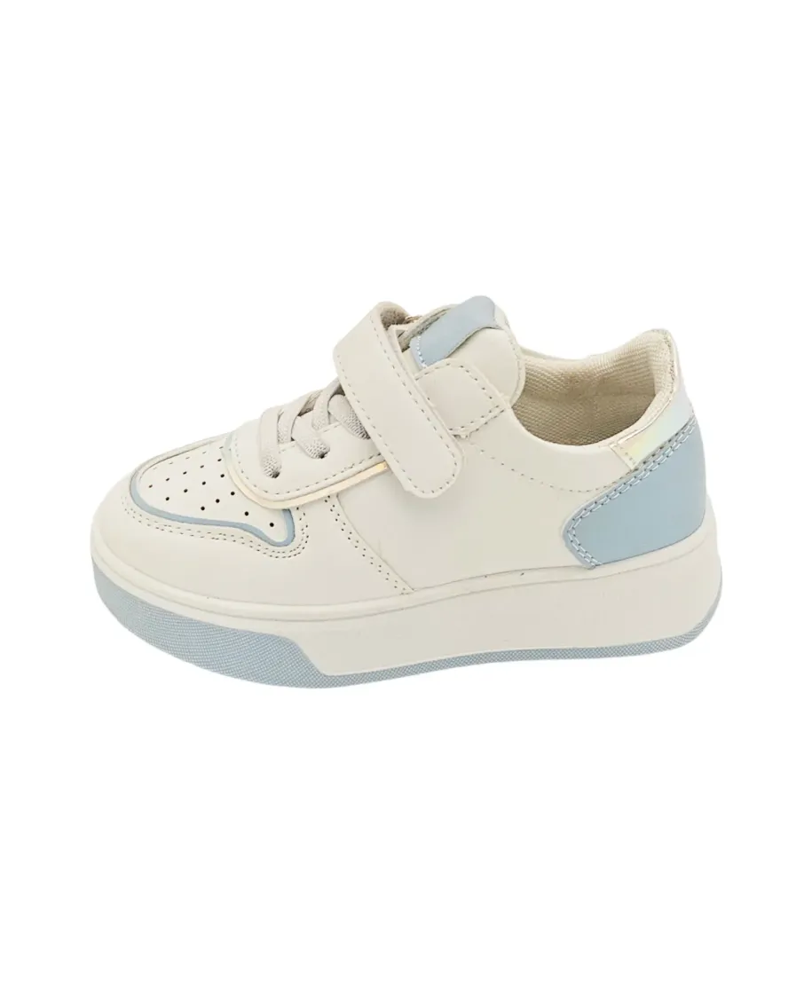 sneakers White Baby Blue