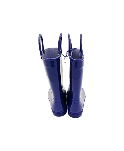 Town & Country Kids Light Up Wellies Blue