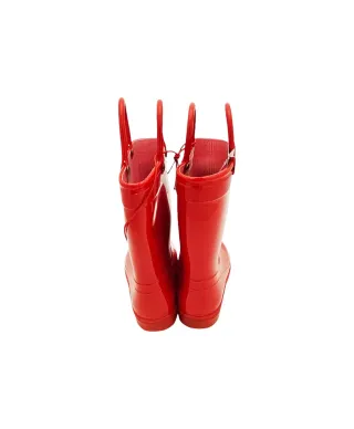 Town & Country Kids Light Up Wellies Red