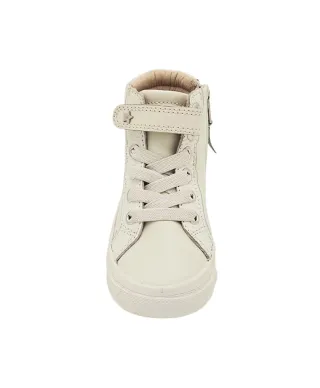 Mint Velvet White Lace Up Star Trainers