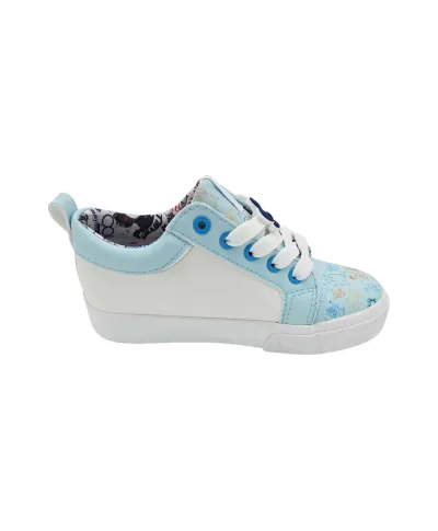 Ground Up Disney 100 Lace Up - Light Blue-White