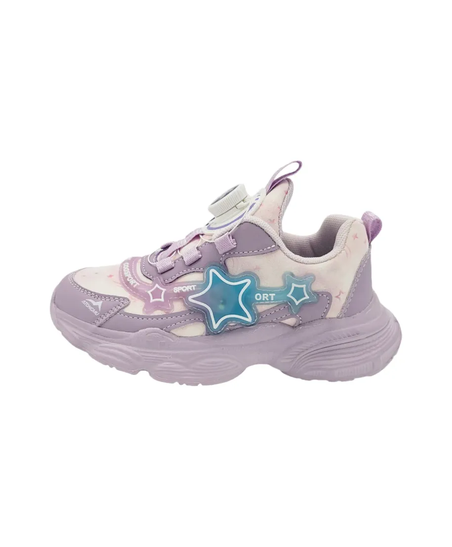 Sneakers Astro Girls LED Fiolet