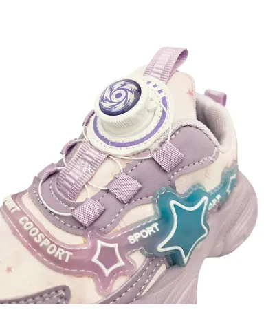 Sneakers Astro Girls LED Fiolet