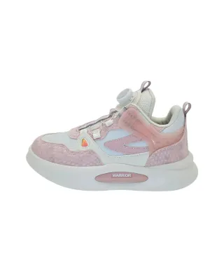 Warrior Pink and White Sneakers