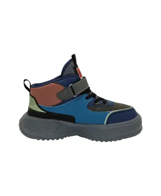 Buty Warrior - Sneakers Szary na Rzep