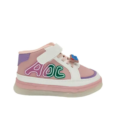 Mini ABC shoes - Pink LED