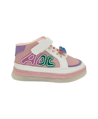 Mini ABC shoes - Pink LED