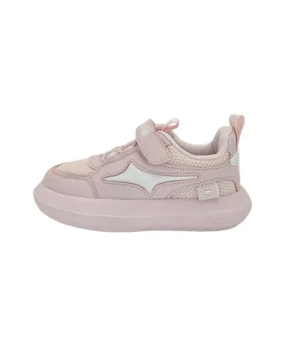 PiyoPiyo Shoes - Pink Lace-up Sneakers