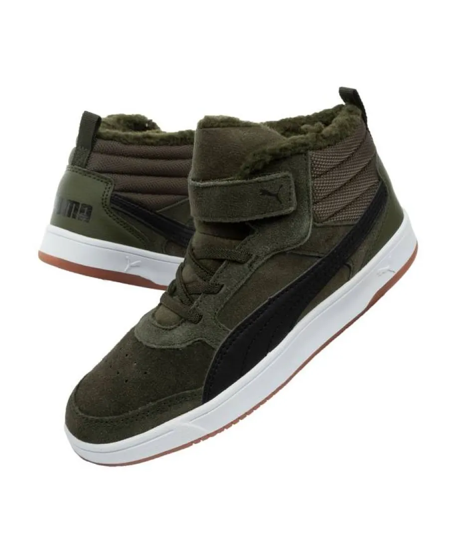 Buty Puma Rebound Street Sd Fur Ps Jr 367869 02