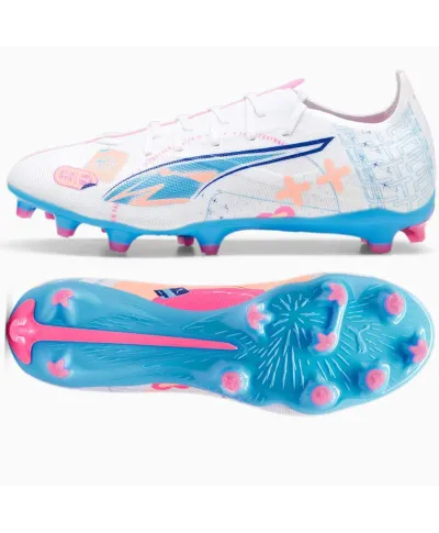 Buty piłkarskie Puma Ultra 5 Match Vol Up FG MG M 108064-01