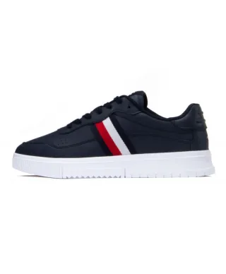 Buty Tommy Hilfiger Supercup Leather Stripes M FM0FM04824 DW