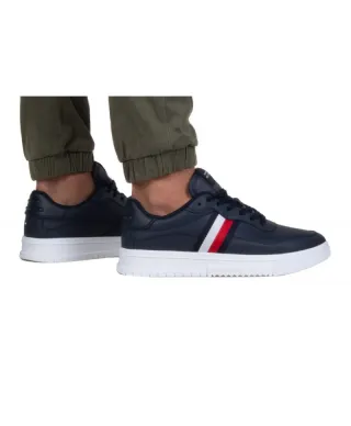 Buty Tommy Hilfiger Supercup Leather Stripes M FM0FM04824 DW