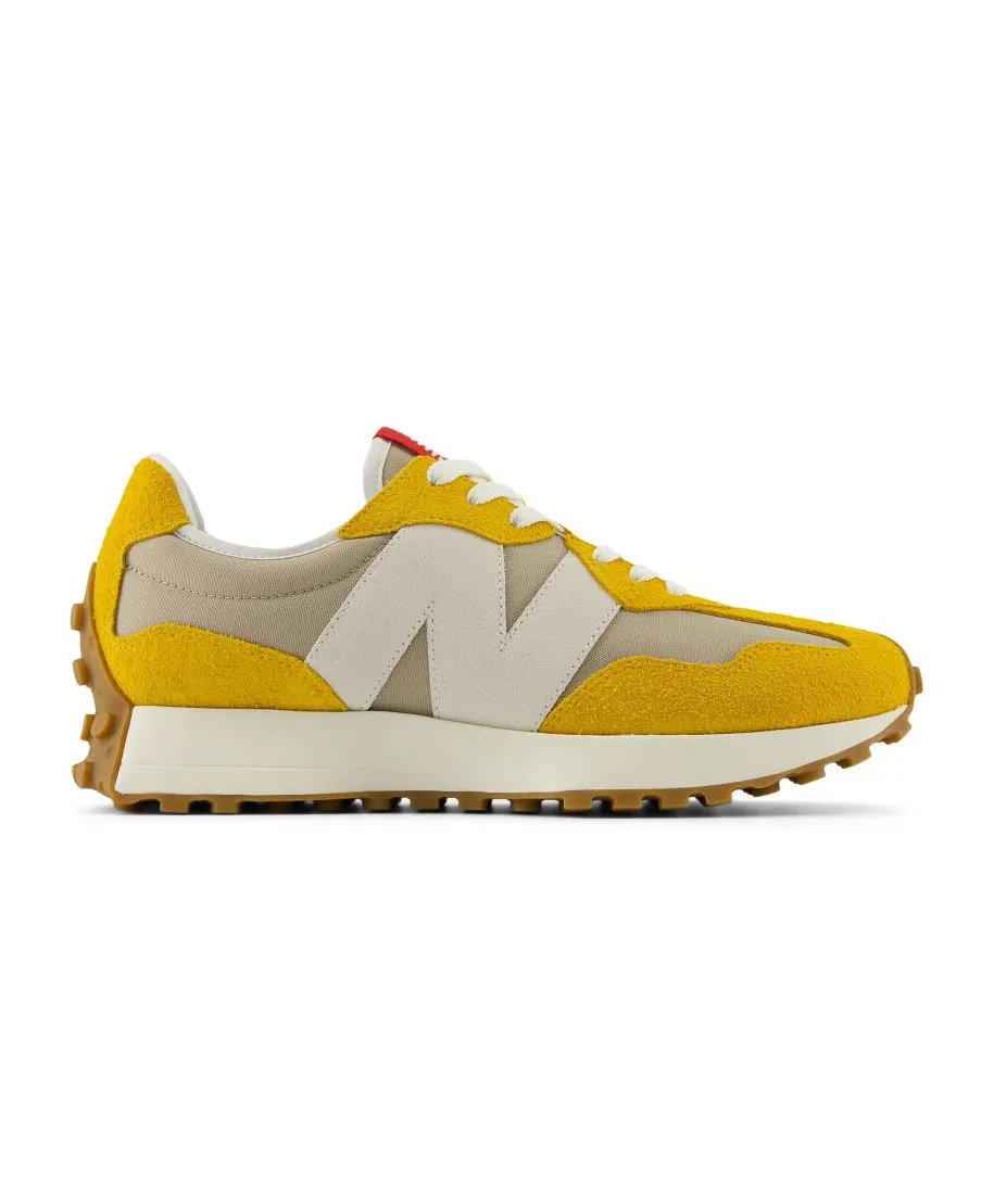 Sneakersy damskie męskie New Balance NB 327 żółte (U327S