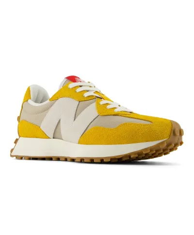 Sneakersy damskie męskie New Balance NB 327 żółte (U327S