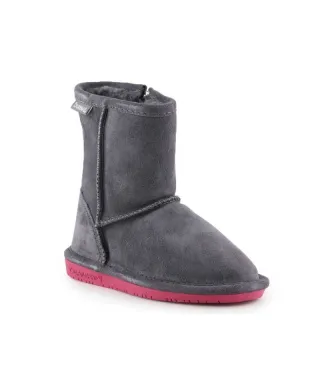 Buty zimowe BearPaw Emma Toddler Zipper Jr 608TZ-903 Charcoa