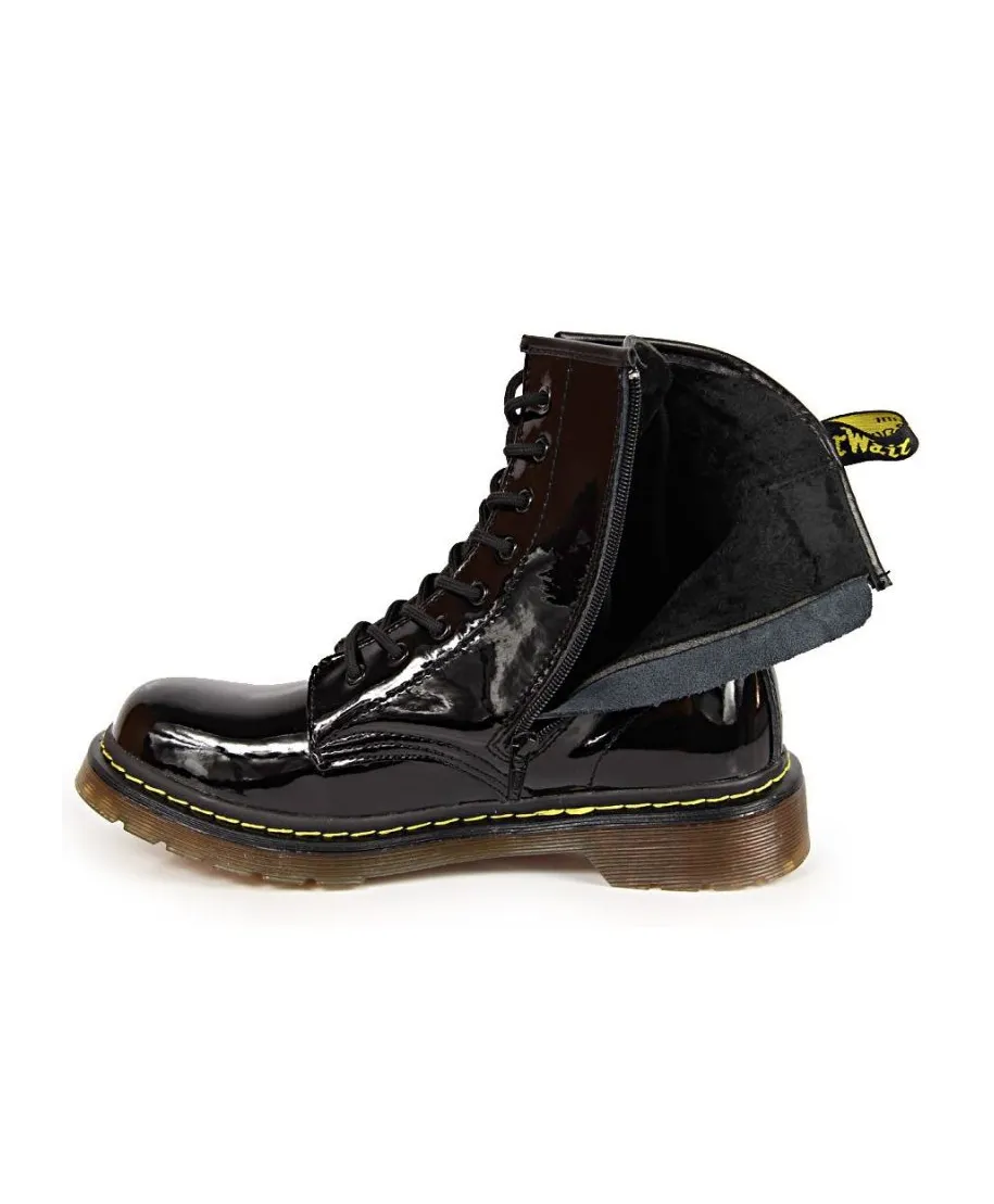 Filippo W PAW78 patent leather boots, insulated