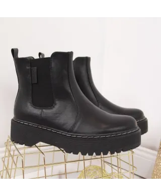 Botas Chelsea con aislamiento Big Star W II274101, negro