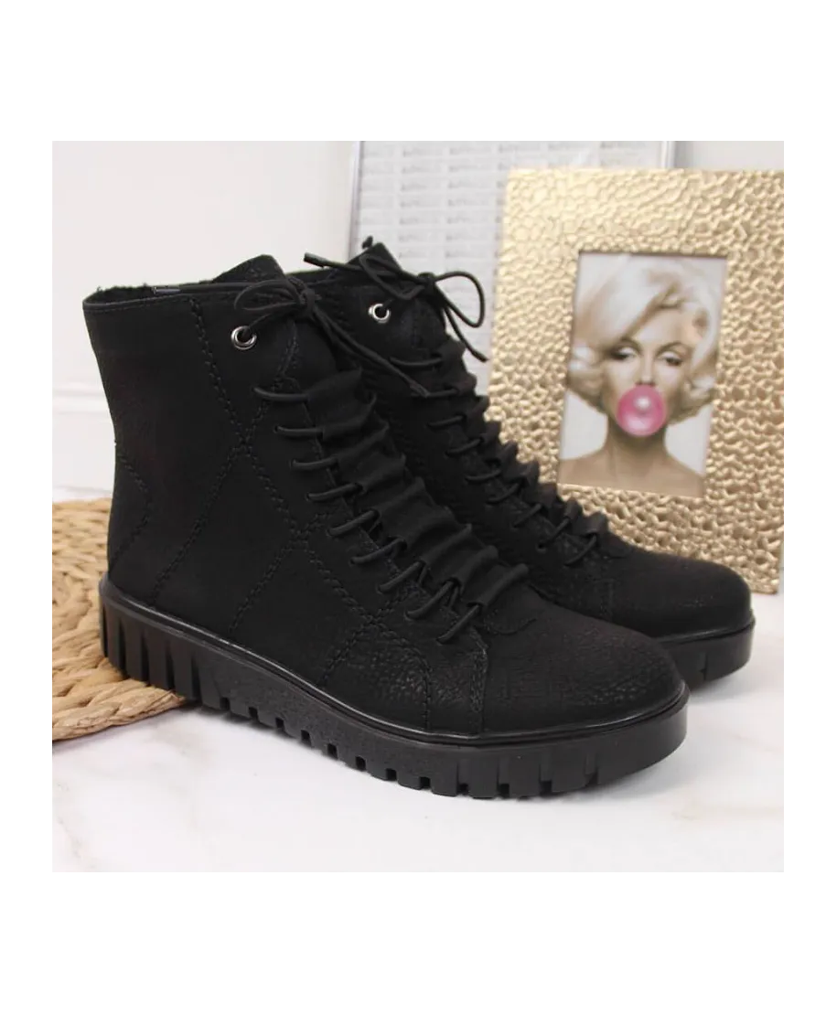 Botas aislantes Rieker W R279B, negro