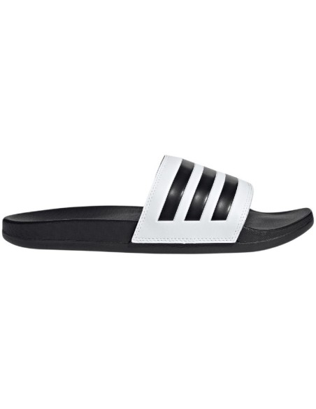 Klapki adidas adilette Comfort Slides czarno-białe GZ5893