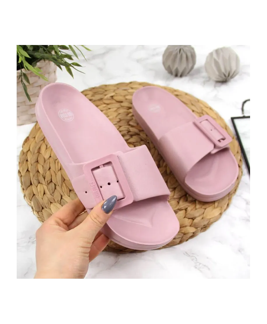 Chanclas de playa Big Star W FF274A387, rosa