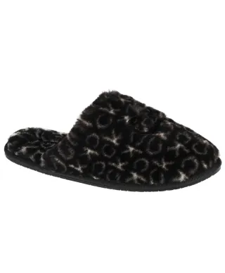 Kapcie Calvin Klein Slipper Mule Fur Mono W HW0HW00536-0GK