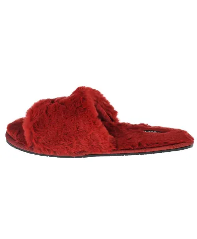 Kapcie Calvin Klein Slipper Sandal Fur W HW0HW00634-XB8