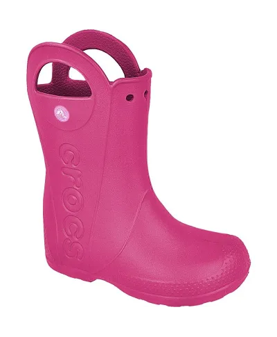 Kalosze Crocs Handle It Kids 12803 różowe