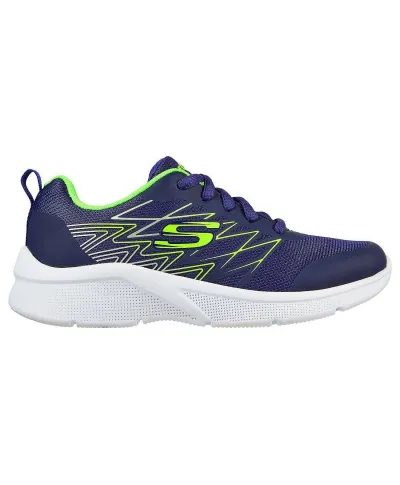 Buty Skechers Microspec Quick Sprint JR 403769L-NVLM|Dzieci