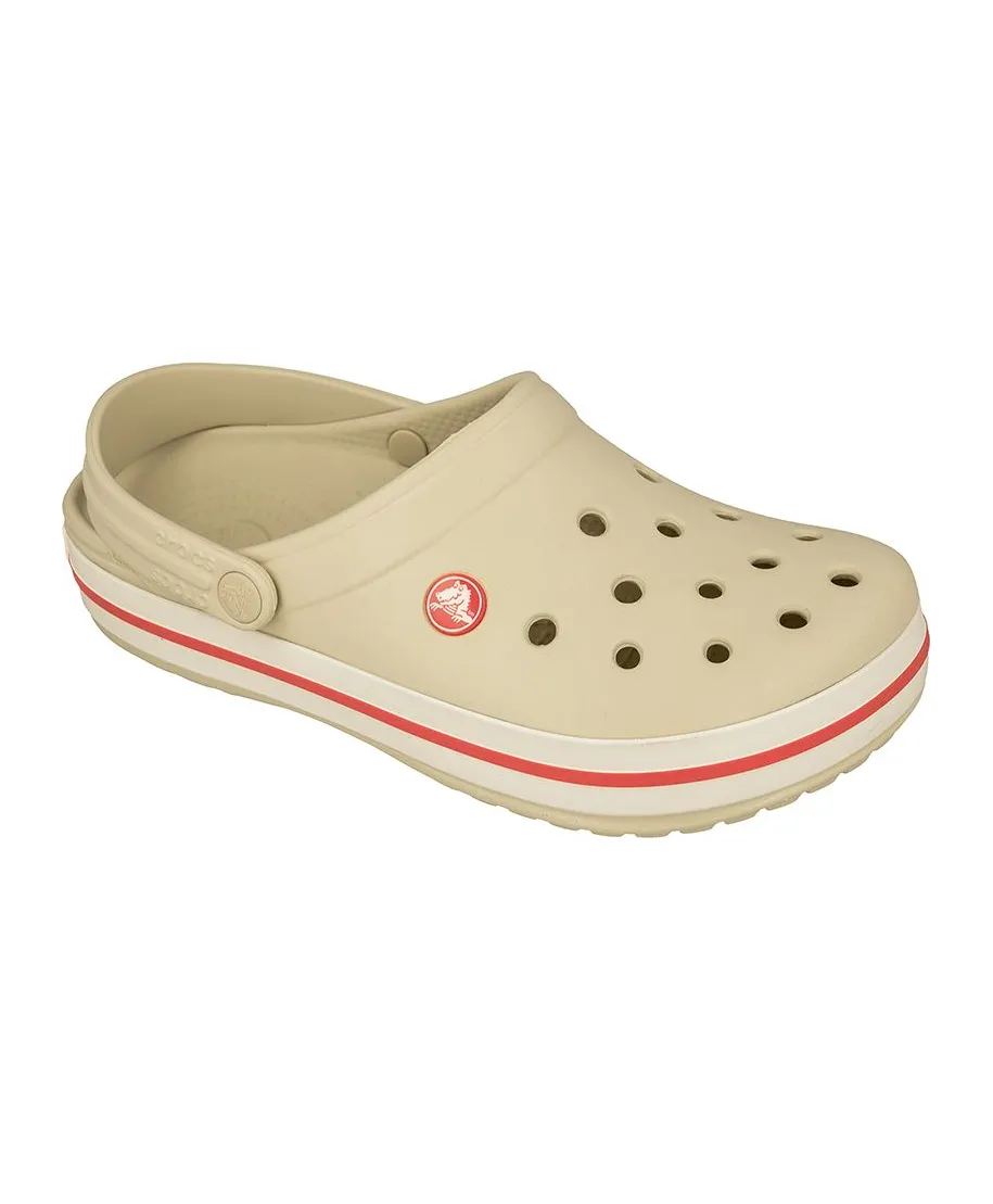 Klapki Crocs Crocband W 11016 beżowe