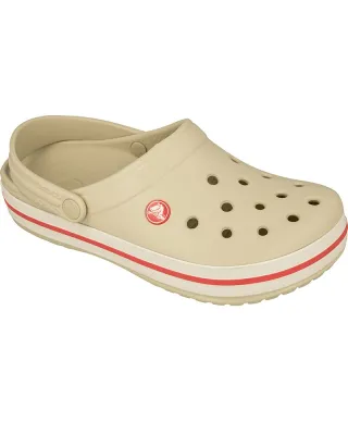 Klapki Crocs Crocband W 11016 beżowe