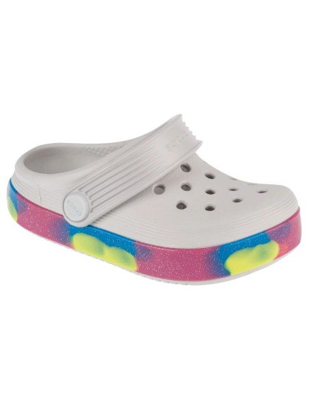 Klapki Crocs Off Court Glitter Band Clog T Jr 209717-1FS