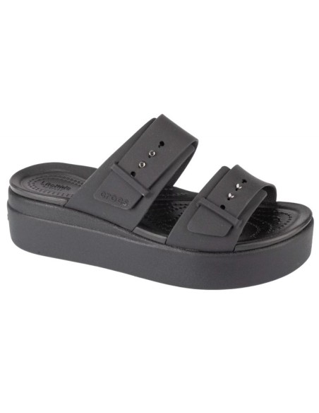 Klapki Crocs Brooklyn Low Wedge Sandal W 207431-001