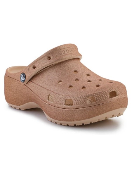 Klapki Crocs Classic Platform Glitter Clog W 207241-2DS