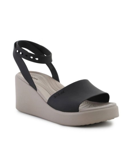 Sandały Crocs Brooklyn Ankle Strap Wedge W 209406-07H